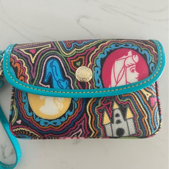 Dooney & Bourke x Disney Parks Pebbled Leather Princess Wristlet – Like New - Picture 13 of 13